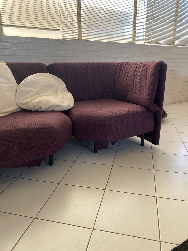 Cassina - Piero De Martini - Fauteuil (2) - Sampan - Textile #1.0