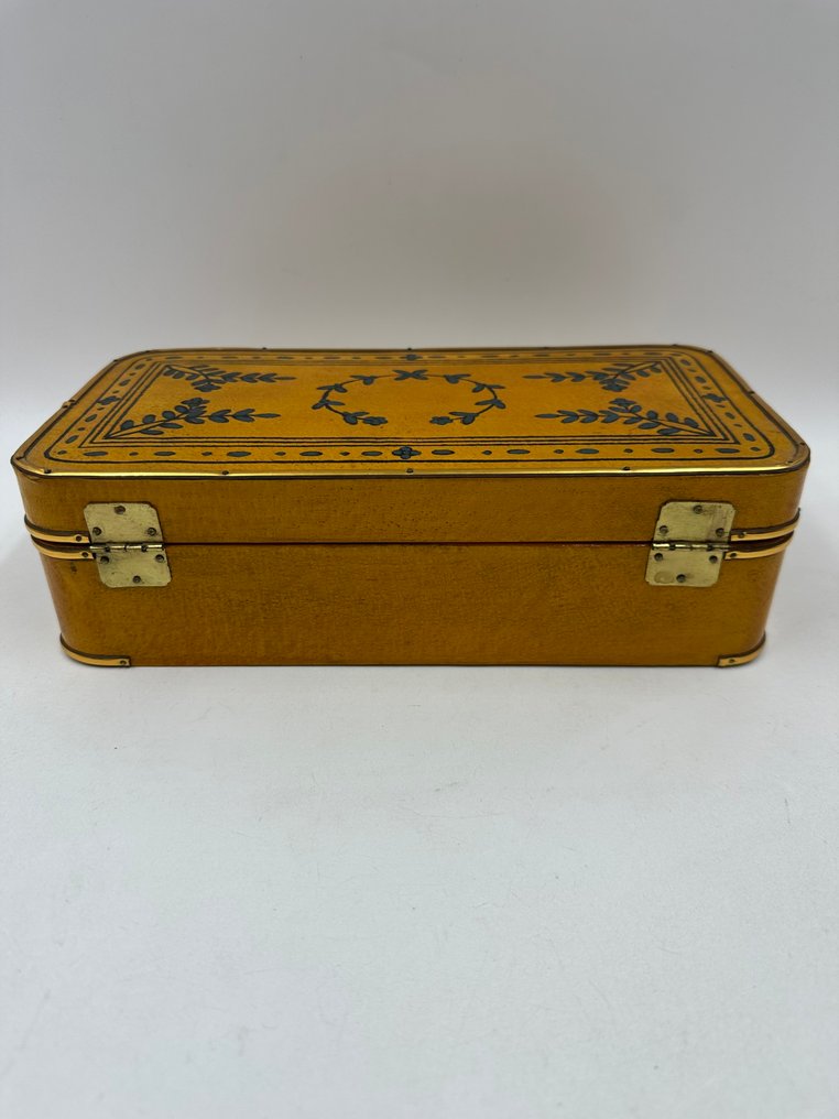 Fűszerdoboz - lakkréteg, Fa - Chine teás doboz 1950 #4.3