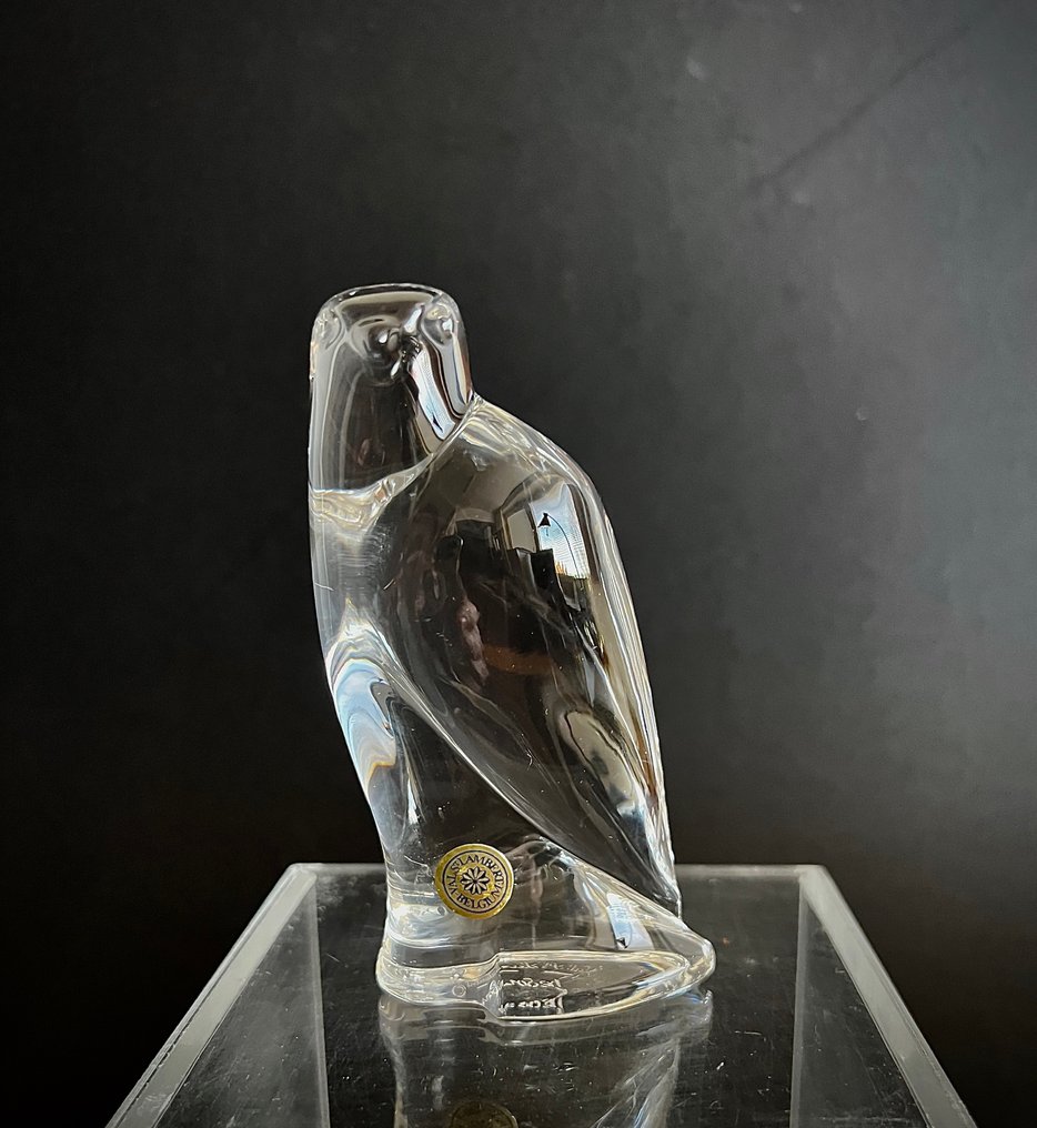 Val Saint Lambert - Katherine De Sousa - Γλυπτό, Kleine Valk - 10.5 cm - Κρύσταλλο #1.0