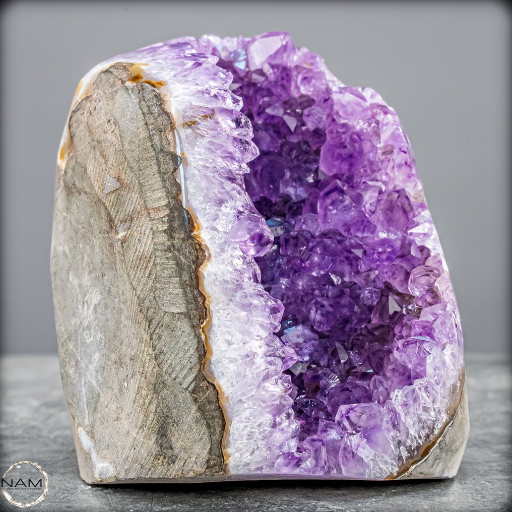 Fantasztikus ametiszt geód – Ragyogó mélység és természetes tökéletesség- 973.37 g #3.2