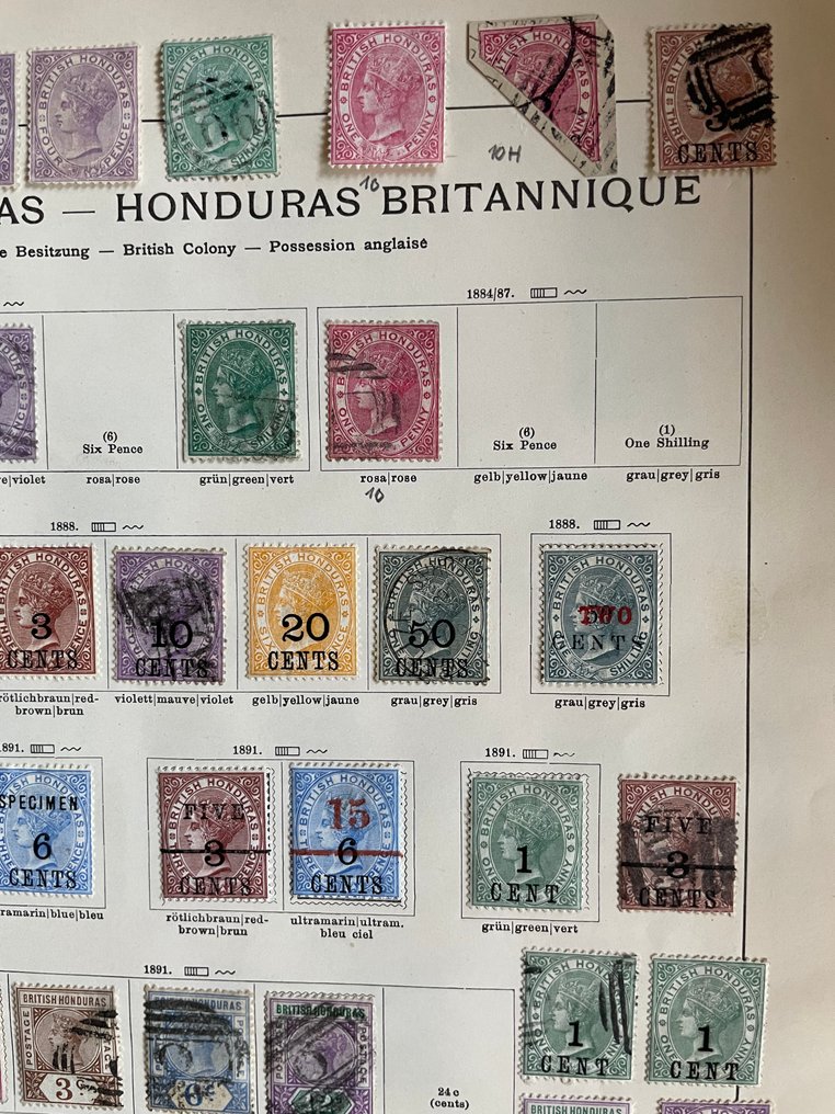 Βρετανική Ονδούρα - Από παλιά συλλογή στρατηγών #3.2