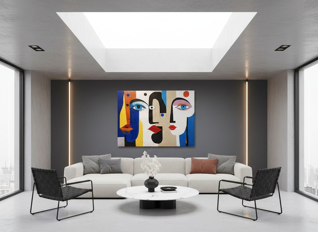 Cheamil Ghiunaidin - “Faces of Equilibrium No. 8” #1.0