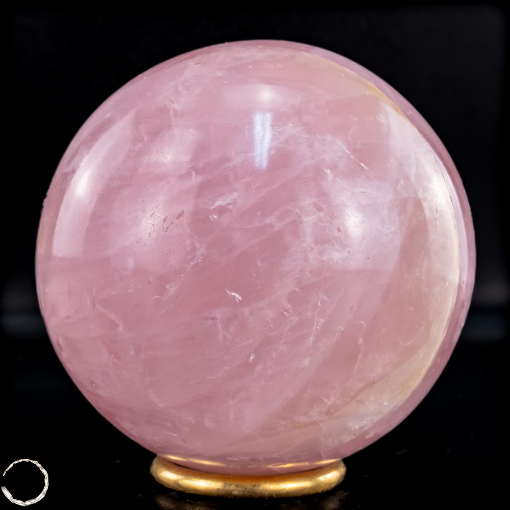 Φυσική σφαίρα ροζ χαλαζία από τη Βραζιλία – Έργο τέχνης της φύσης!- 1114.47 g #1.0