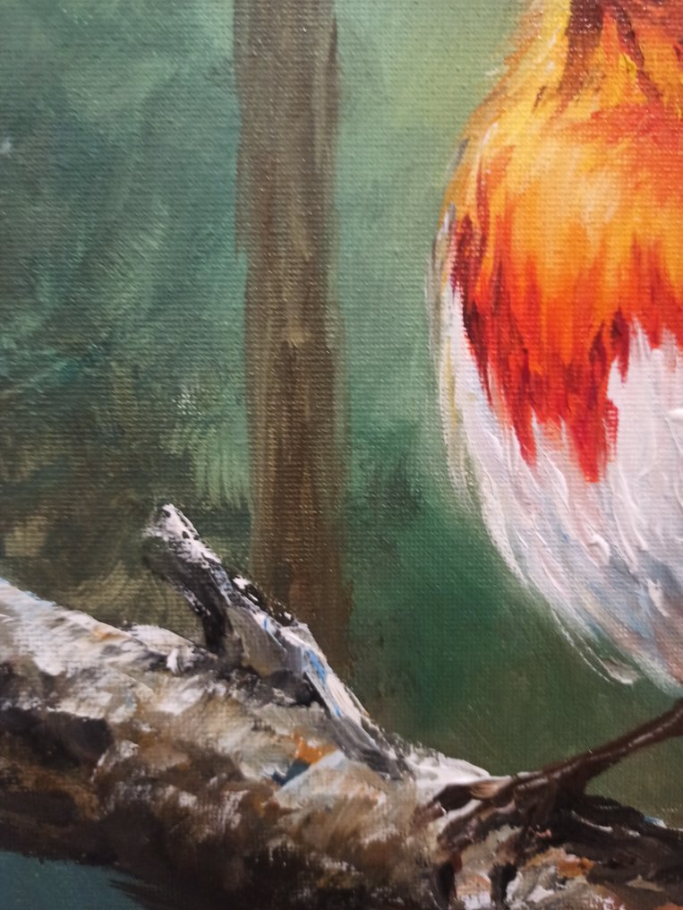 Tomasz Bednarski (1965) - Robin in the forest #4.3