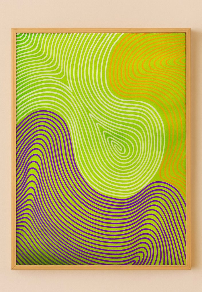 Lao Gonzalez - Magnetic Flow, XL, NO RESERVE #1.0