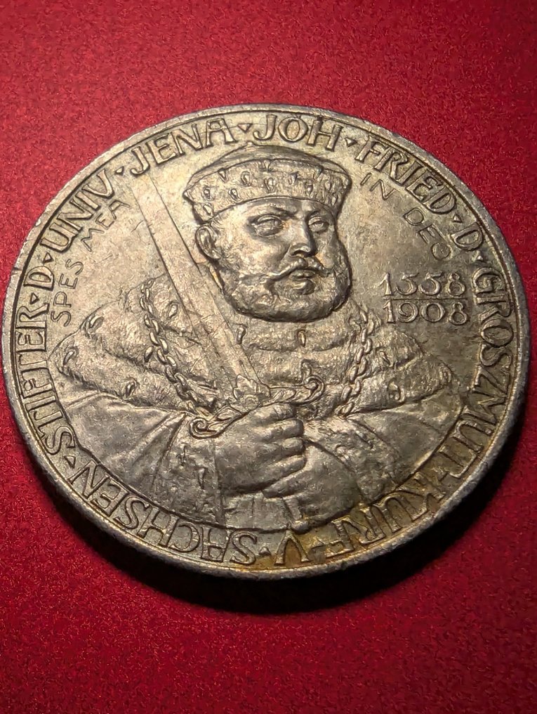 Germany, Empire 2 Mark 1908, University of Jena #1.0