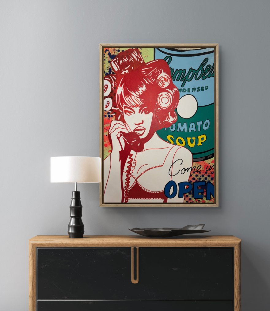 isem (1985) - Pop culture ( 100 % hand paint 73x54cm ) #3.2