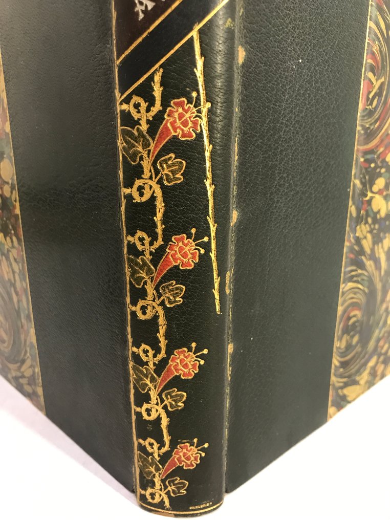 Charles Gillot / Eugène Grasset - Histoire des quatre fils Aymon, [Reliure mosaïquée de Charles Meunier][Art Nouveau] - 1883 #2.1