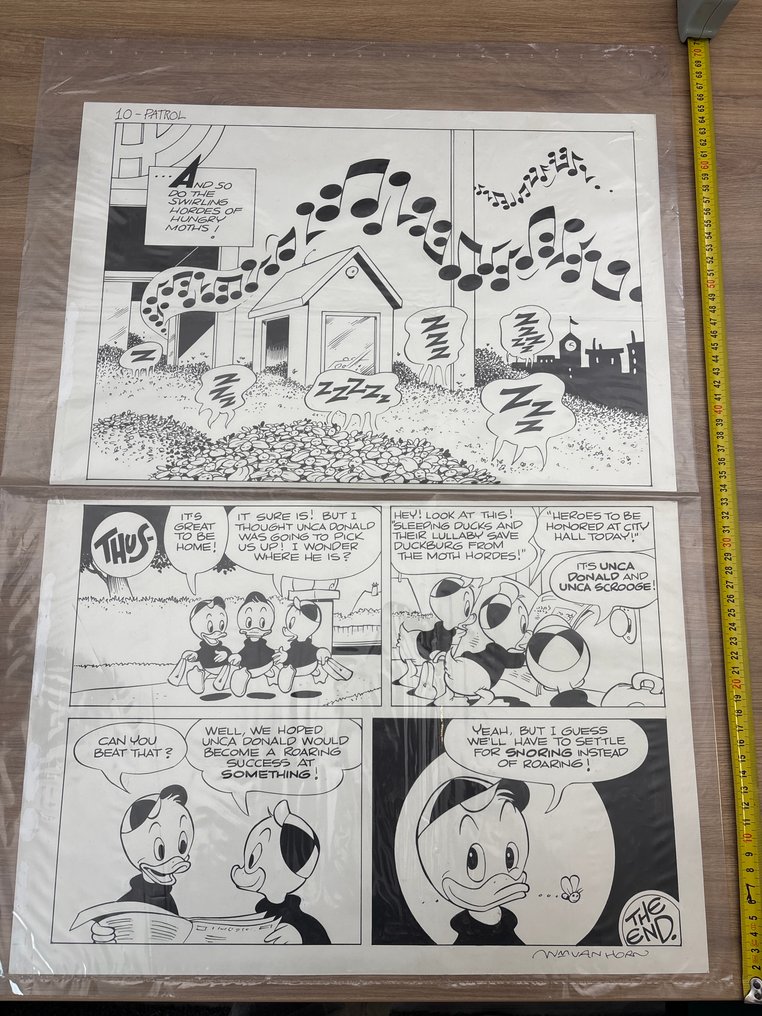 Van Horn, William - Original page - Uncle Scrooge - 10 - Patrol #1.0