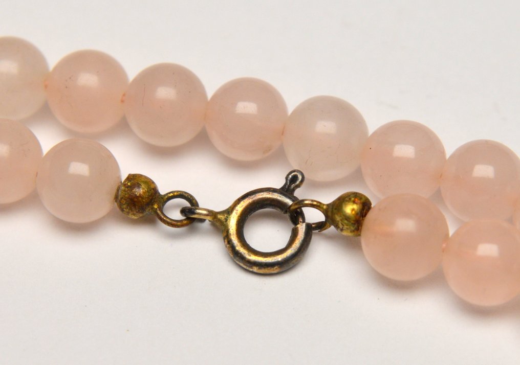 Quarzo - Argento 925 - 20,62 g - Collana - Glamour Pink Quartz #2.1