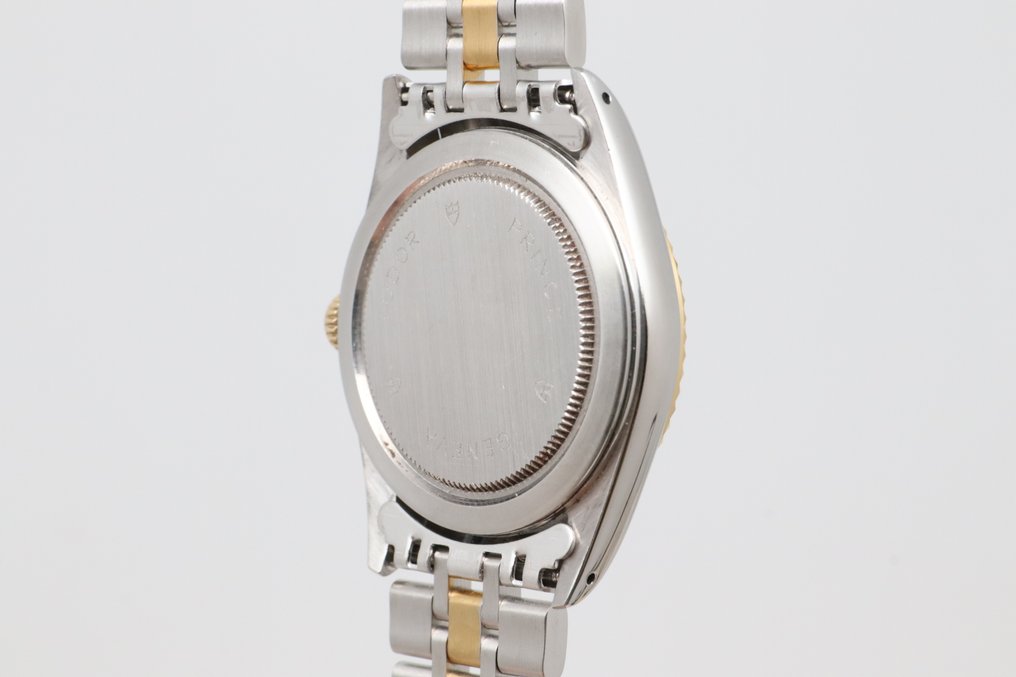 Tudor - Prince Date+Day - Zonder minimumprijs - 76213 | Silver Linen Dial w/ Diamond Settings - Heren - 2000-2010 #3.2