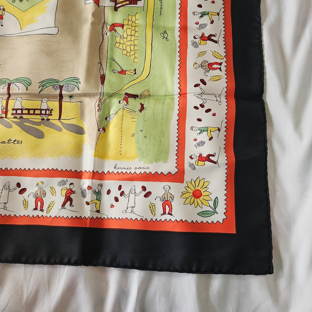 Hermès - Retour à la terre - Foulard #4.3