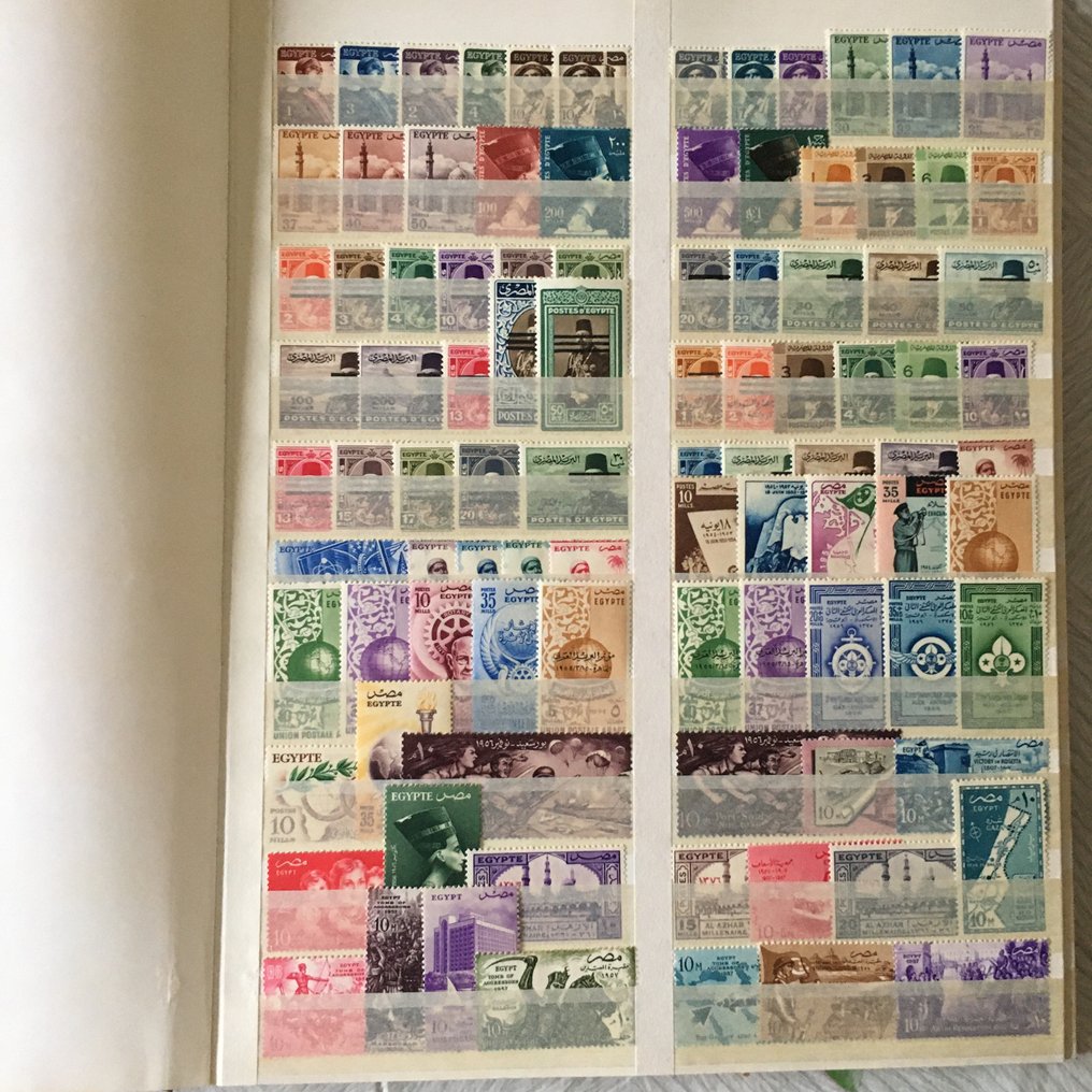 Κόσμος  - Μαζική συλλογή από καινούρια και μεταχειρισμένα γραμματόσημα από την Αίγυπτο και την Ιταλία, #2.1