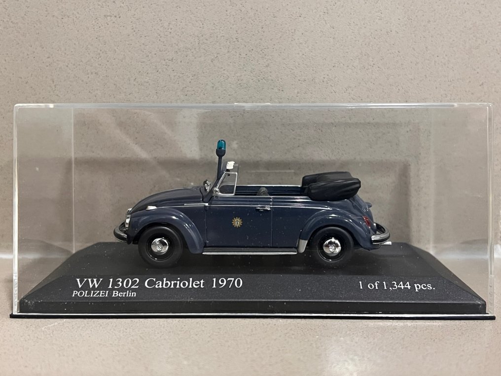 Minichamps 1:43 - Machetă mașină  (2) - Lot of 2 X VW: - VW 1302 & 1303 #1.0