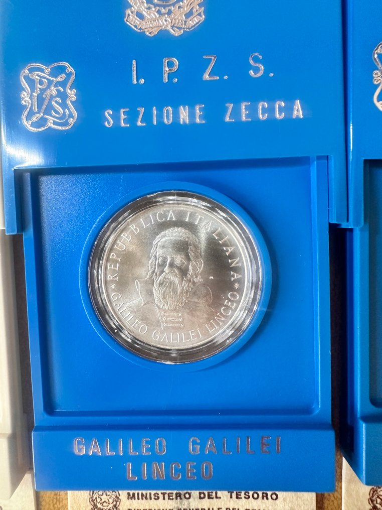 意大利,共和国 500 Lire Commemorative anni vari (5 monete) (没有保留价) #3.2