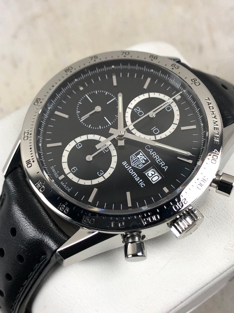 TAG Heuer - Carrera Calibre 16 Chronograph Automatic - χωρίς τιμή ασφαλείας - CV2016-0 - Άνδρες - 2000-2010 #1.0