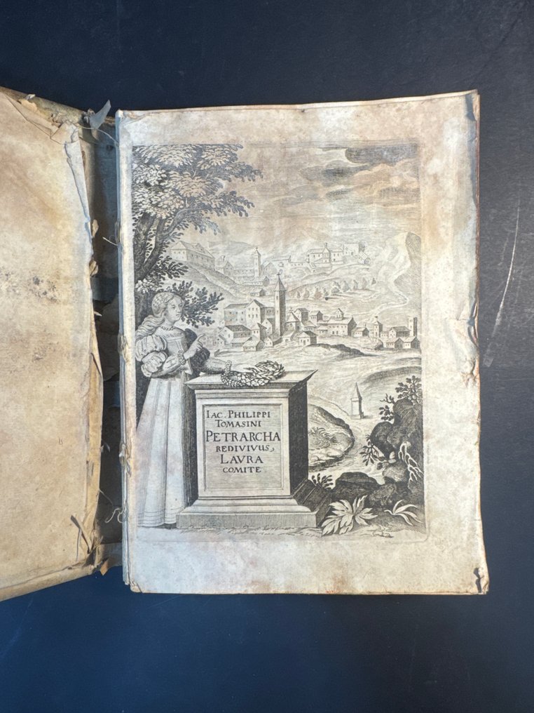Iacobi Philippi Tomasini - Petrarcha Redivivus; Petrarchae Vita; Lavra - 1750 #1.0