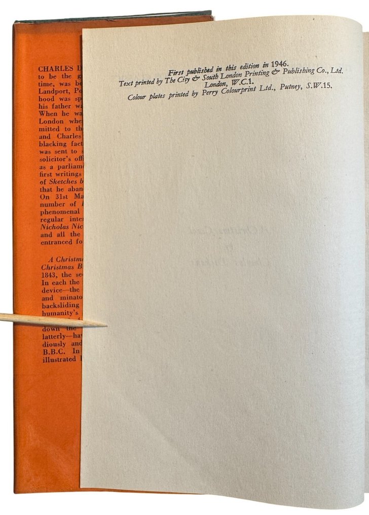 Charles Dickens - Five 1940's editions of A Christmas Carol - 1940-1949 #2.1