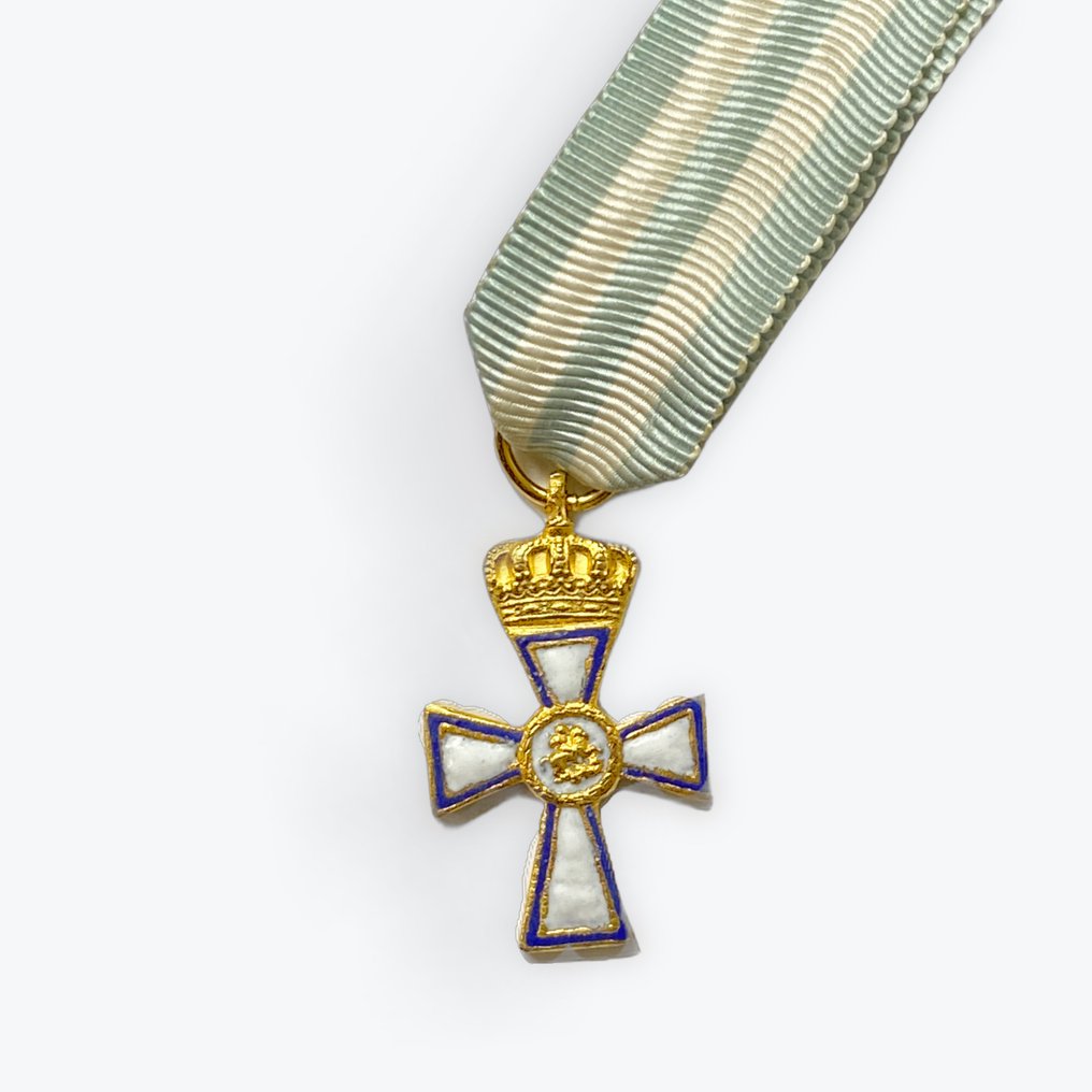 希腊 - 军事勋章 - 宪兵队十字架的微型模型 #1.0