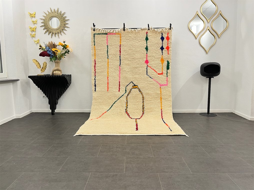 Berber, Handmade Berber wool rug - Rug - 261 cm - 156 cm - Thick and soft wool #1.0