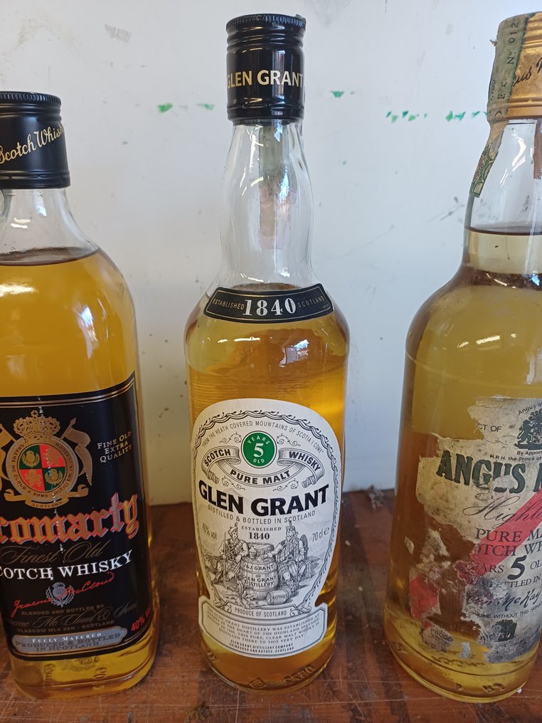 Glen Grant 5yo + Angus MC Kay + Buchanan + Kromarty - 70 cl, n/a - 4 flaschen #3.2