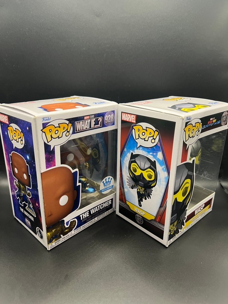 Funko, POP! - ①Marvel's What If? ②Ant-Man and the Wasp: Quantumania ③Star Wars Darth Vader with the Advanced TIE - ①The Watcher ②Ant-Man ③Darth Vader #3.2