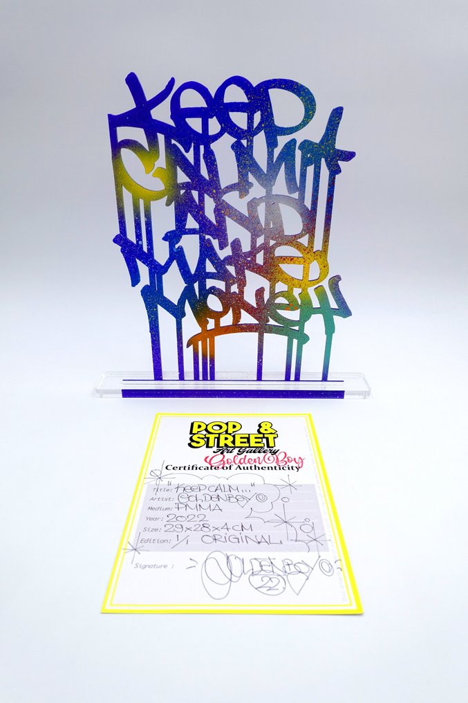 Golden Boy - KEEP CALM AND MAKE MONEY. (Original artwork!) #4.3