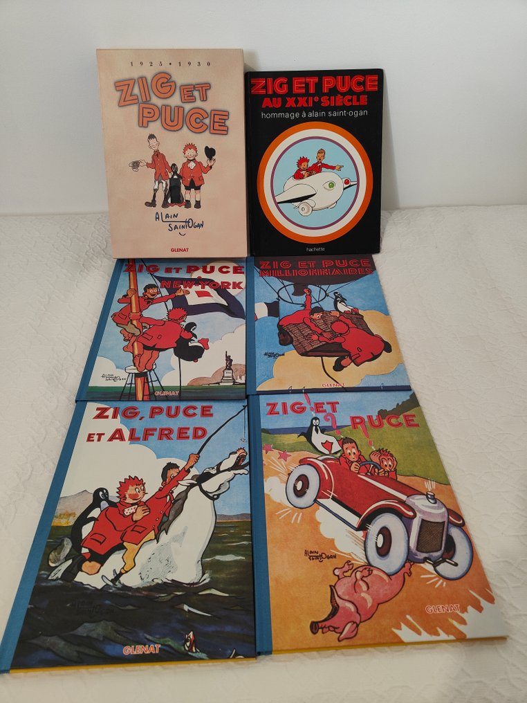Zig et Puce - 5x C + coffret - 5 Album - Utánnyomás - 1995 #1.0
