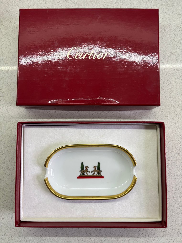Cartier, Limoges - Askfat - Porslin #1.0