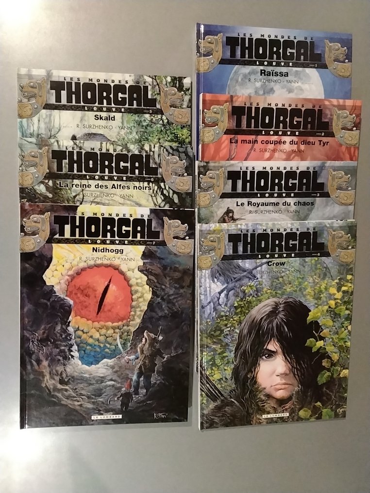 Les Mondes de Thorgal - Louve T1 à T7 - Série complète - 7x C - 7 Album - First edition - 2011/2017 #1.0