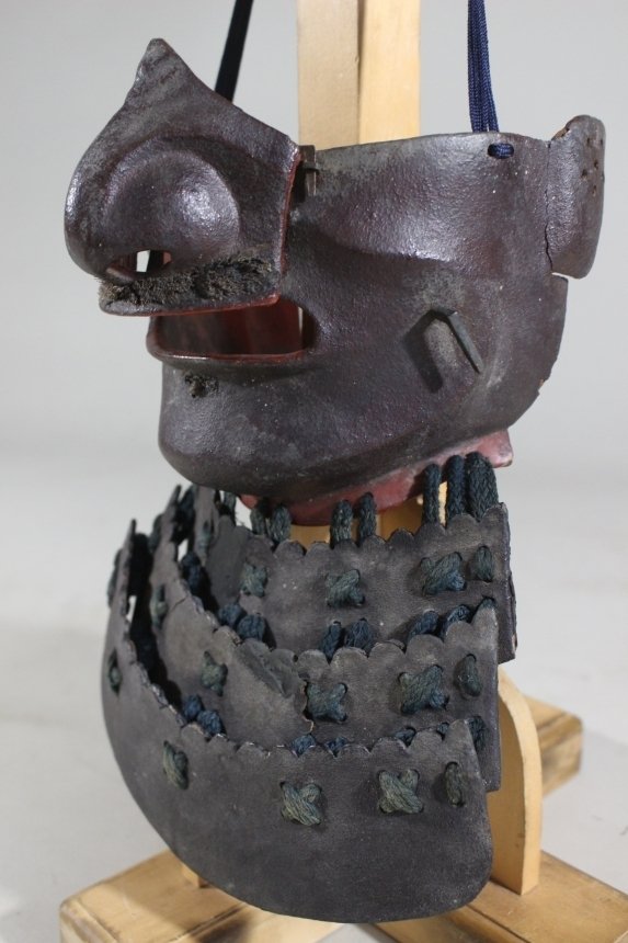 Mengu/Menpo - 日本 - Sabinuri Menpo,武士盔甲:E3-81 江戶時代(1600-1868) #1.0