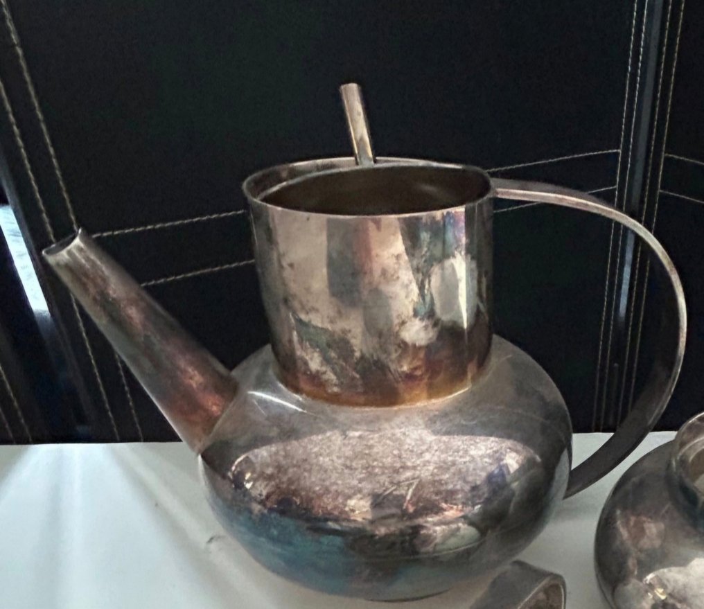 Gallia, Christofle - Lino Sabattini - Coffee and tea service - Ceylan - Silverplated #3.2