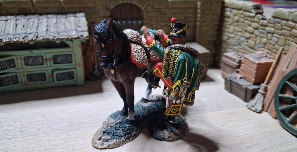 King & Country - 鐵皮玩具 - NA304 Hussar Mounting-Up - 2000-2010 - 中國 #4.3