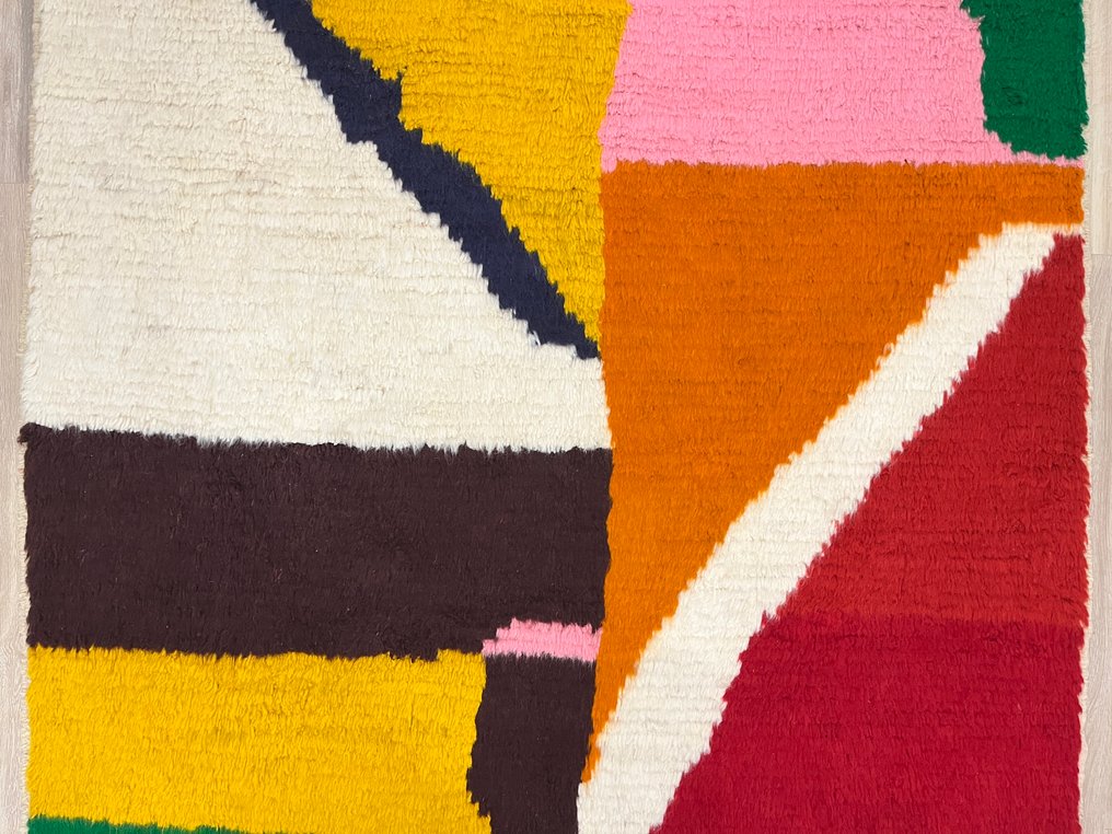 Berber, 羊毛地毯,摩洛哥波希米亚风格 - 地毯 - 262 cm - 166 cm - 自然色彩 #3.2