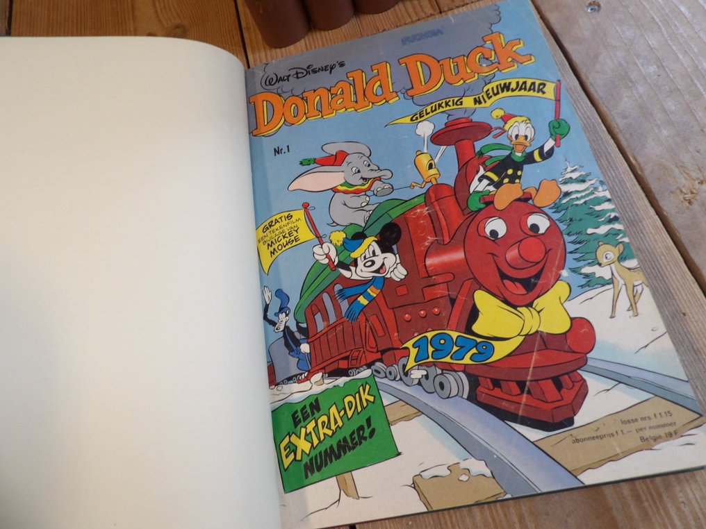 Donald Duck - weekblad jaargang 1979 + 1980 + 1981 - in 6 privé-bundelingen - 6 Album - EO - 1979/1981 #4.3