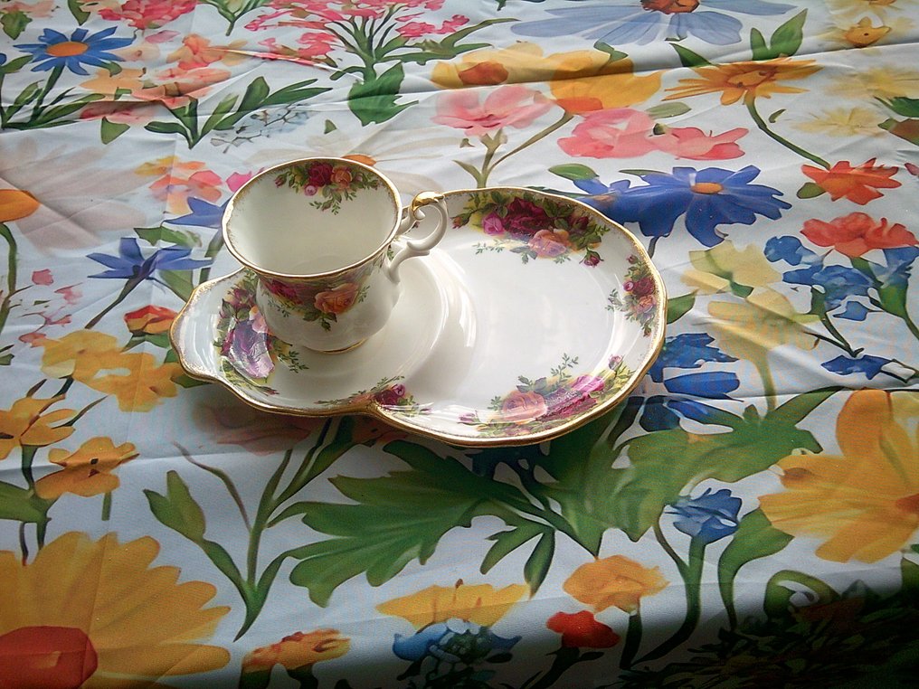 Royal Albert - 成套餐具 (15) - 英国乡村玫瑰 - 骨瓷 #4.3