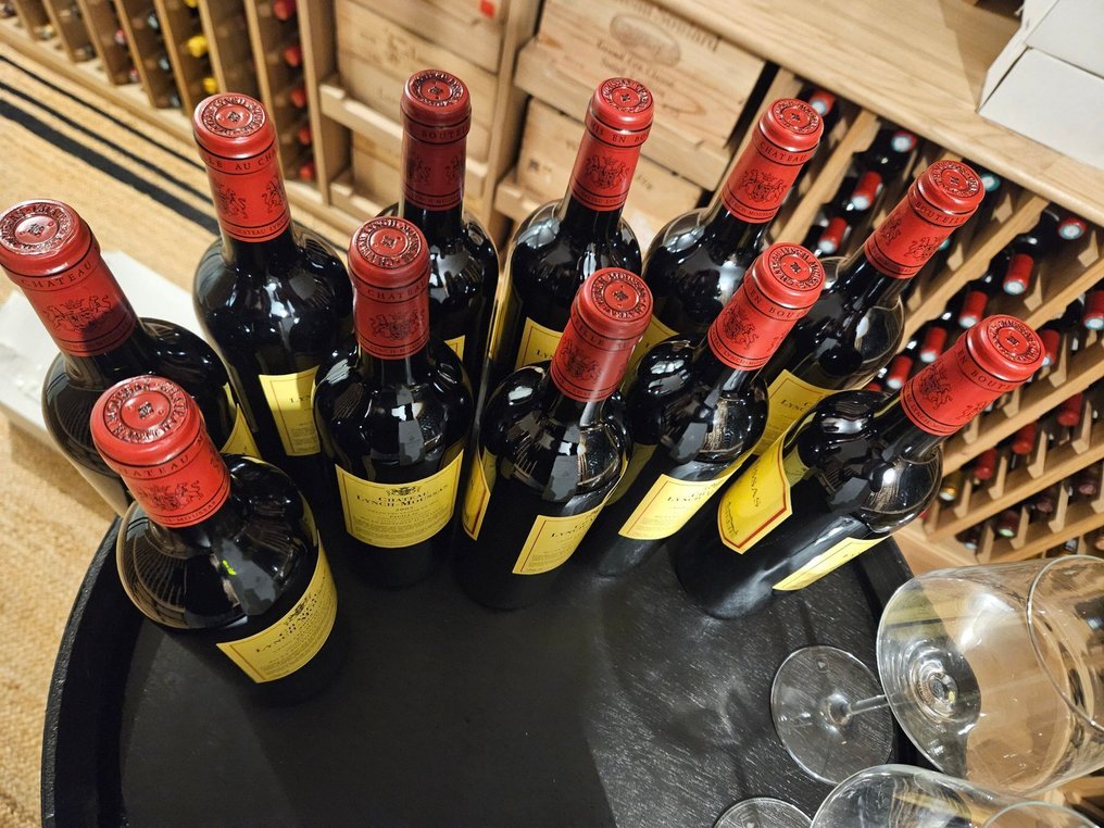 2005 Château Lynch-Moussas - Bordeaux, Pauillac 5ème Grand Cru Classé - 11 Flasker (0,75 L) #1.0