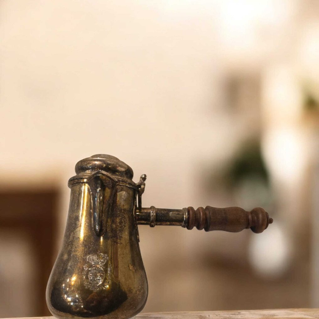 Macchina del caffè - conchiglia d'argento - Chocolateira #1.0