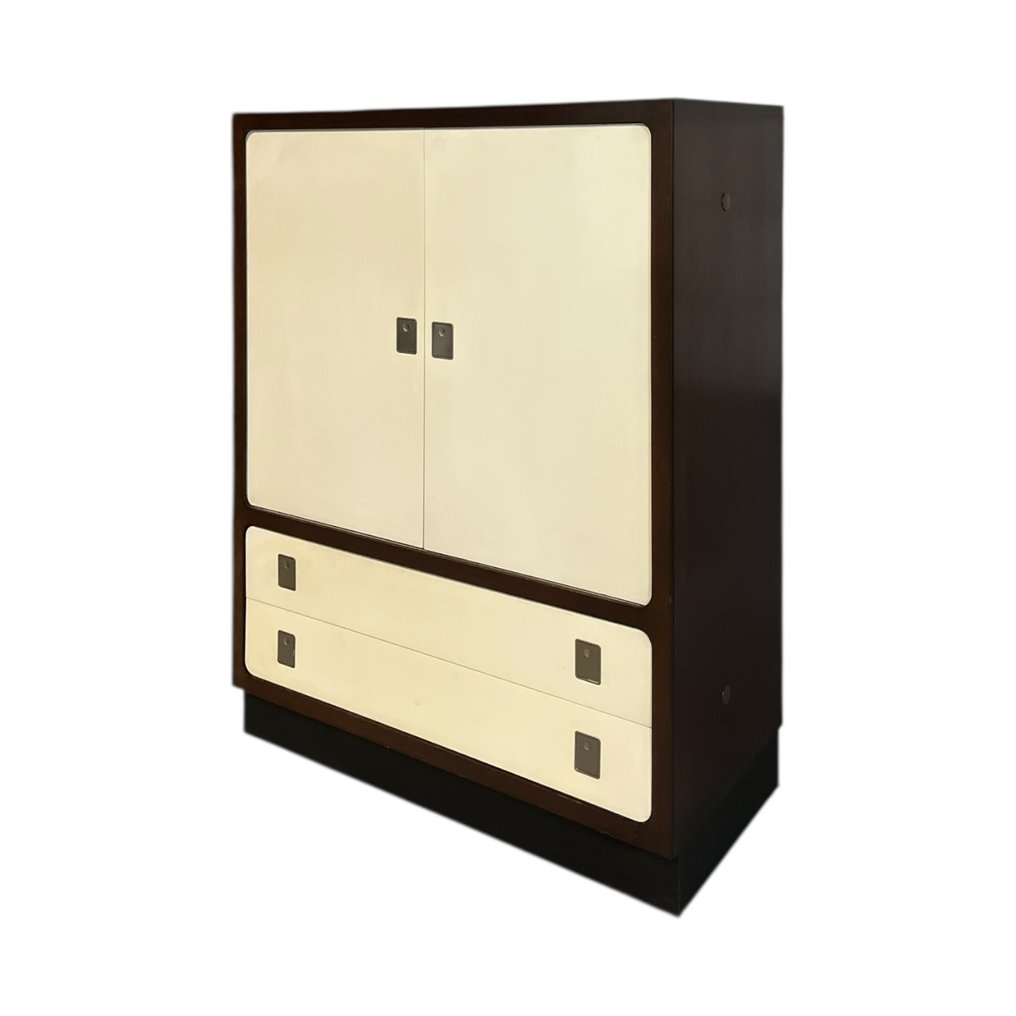 Omnia M - Mobiletto - Legno, impiallacciatura, Metallo #1.0