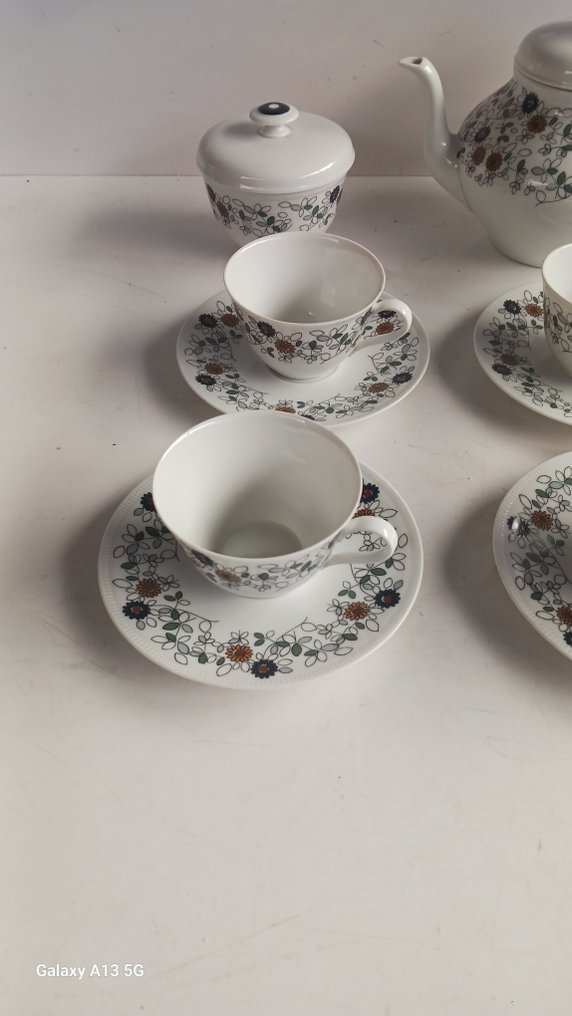 thomas- rosenthal - Tea service (15) - margherita - Porcelain #1.0