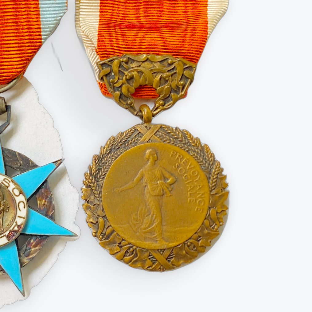 Γαλλία - Στρατιωτικό μετάλλιο - Σετ δύο γαλλικές μετάλλια. #2.1