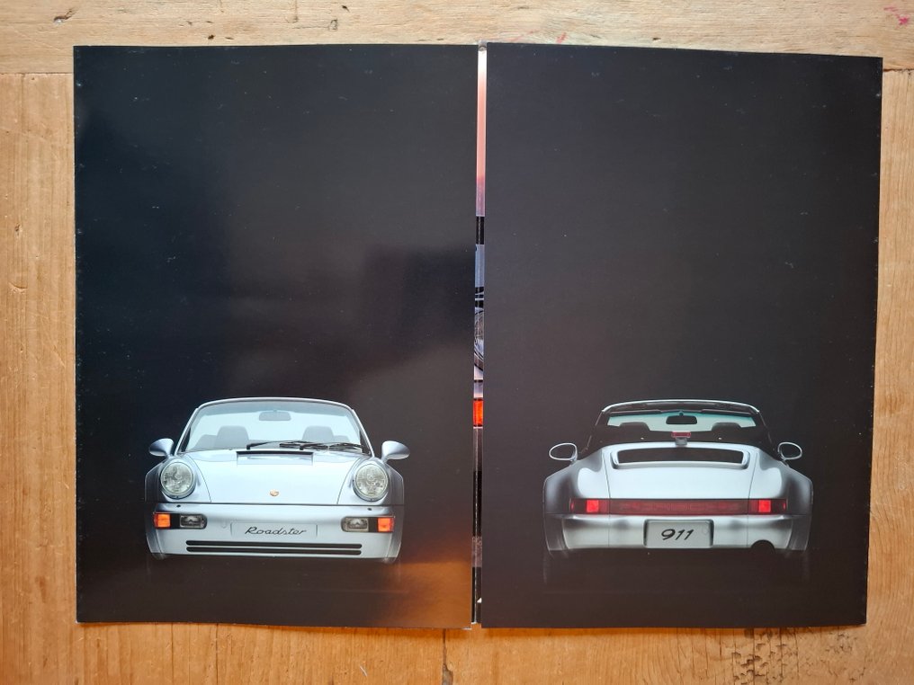 Brochure - Porsche - 911 "America Roadster' - 1991 #1.0