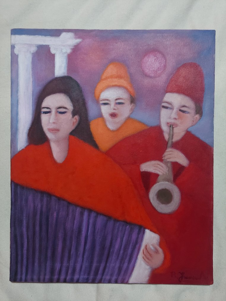 Raffaele Frumenti (1922–2002) - Suonatori #2.1