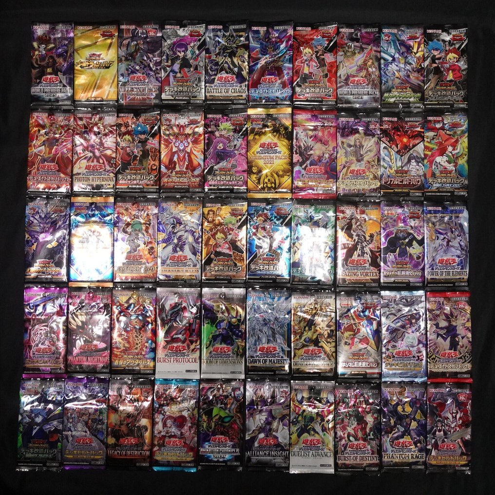 Konami - 50 Booster pack - Yu-Gi-Oh! - Free Shipping #1.0