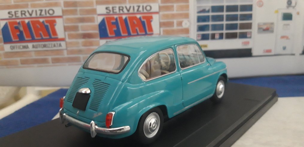 1:43 - Model car (2) - Fiat 600; Fiat 850 Coupé #2.1
