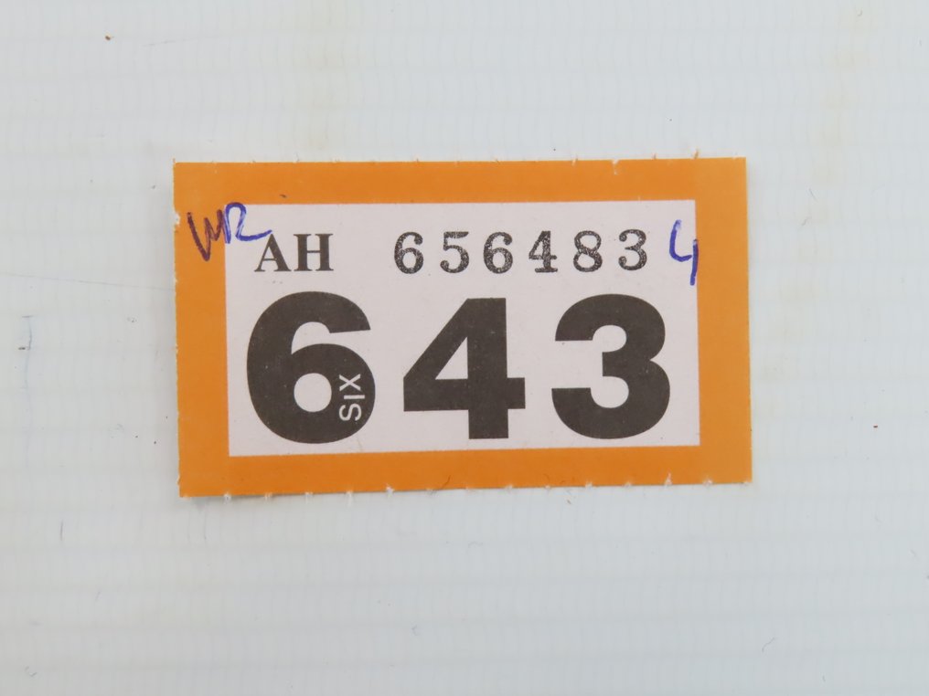 LGB G - 47350 - Carrozza merci di modellini di treni (1) - Vagone merci chiuso con la scritta "Seefische". - DR (DDR) #3.2