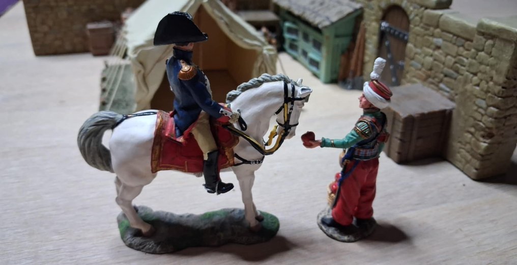 King & Country - Tin toy - NA026 Mounted Napoleon and Mameluke Servant - 2000-2010 - China #2.1