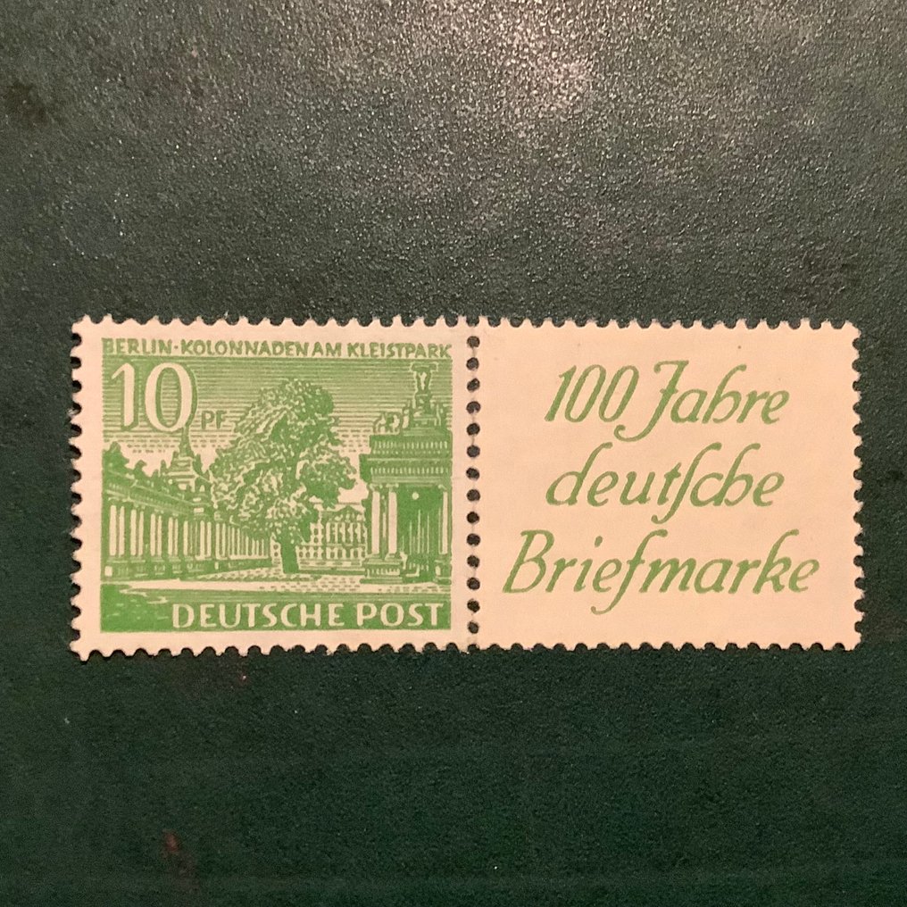 Berlin 1949 - Combination from the booklets - Michel W11 #1.0