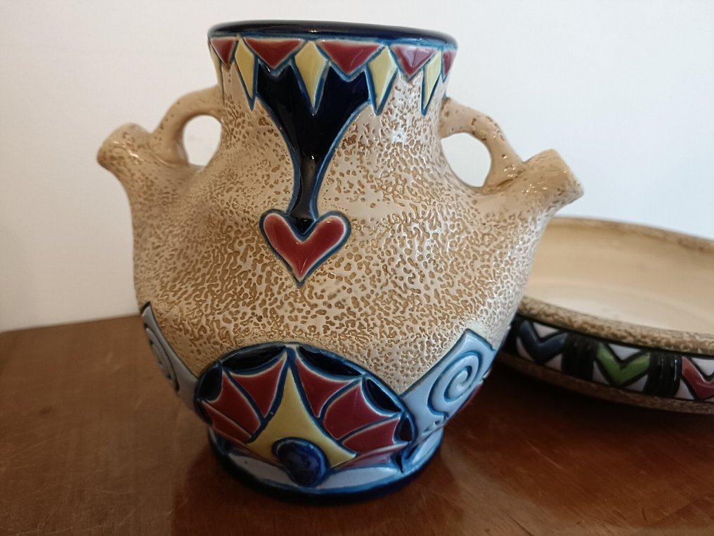 Amphora Riessner - Jug (2) - Pottery - jug and bowl #1.0