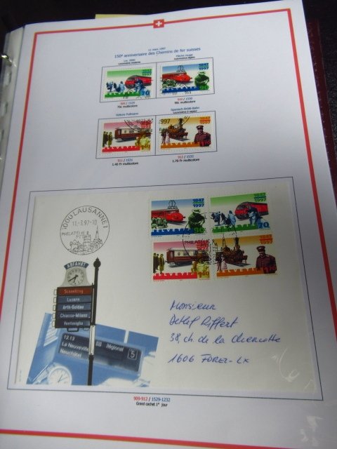 Schweiz 1997/2000 - Wunderschöne Sammlung in einem Leuchtturm-Album. #2.1